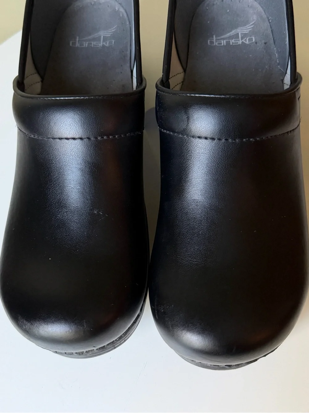 Dansko Black Professional Clogs Slip On Nursing Work Shoes Size 42 EU 11.5-12